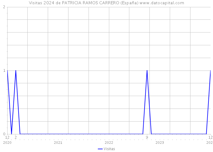 Visitas 2024 de PATRICIA RAMOS CARRERO (España) 