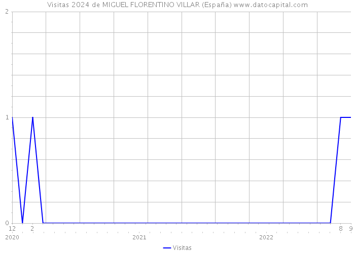 Visitas 2024 de MIGUEL FLORENTINO VILLAR (España) 
