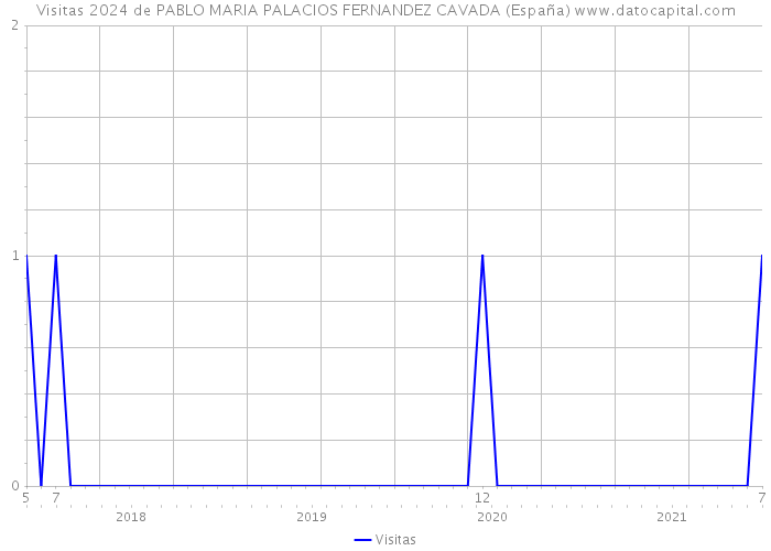 Visitas 2024 de PABLO MARIA PALACIOS FERNANDEZ CAVADA (España) 