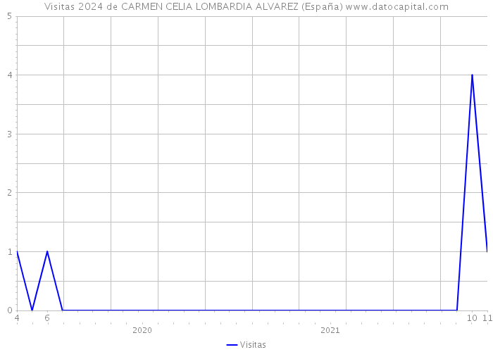 Visitas 2024 de CARMEN CELIA LOMBARDIA ALVAREZ (España) 