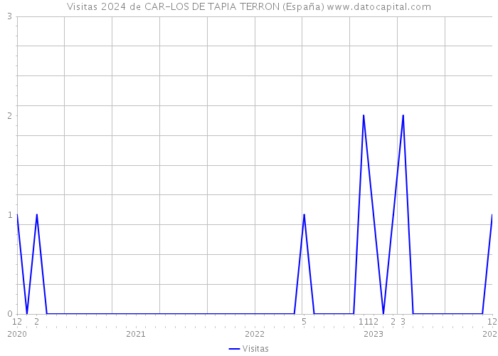 Visitas 2024 de CAR-LOS DE TAPIA TERRON (España) 