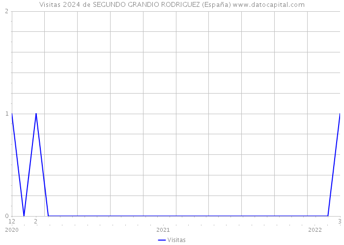 Visitas 2024 de SEGUNDO GRANDIO RODRIGUEZ (España) 