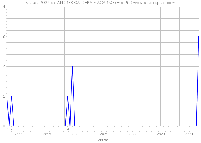 Visitas 2024 de ANDRES CALDERA MACARRO (España) 