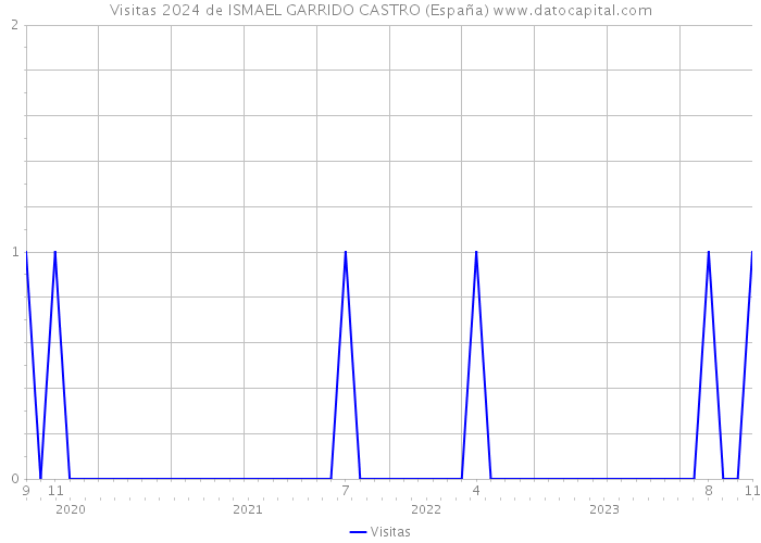Visitas 2024 de ISMAEL GARRIDO CASTRO (España) 