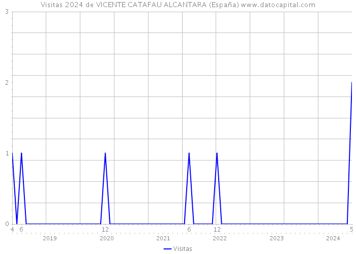 Visitas 2024 de VICENTE CATAFAU ALCANTARA (España) 