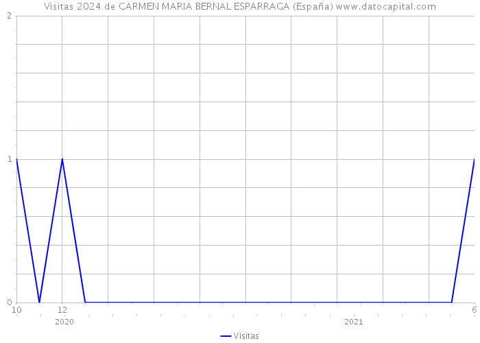 Visitas 2024 de CARMEN MARIA BERNAL ESPARRAGA (España) 