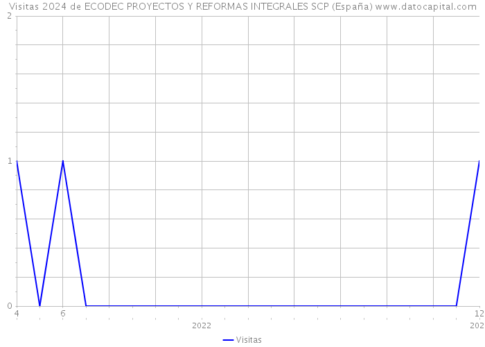 Visitas 2024 de ECODEC PROYECTOS Y REFORMAS INTEGRALES SCP (España) 