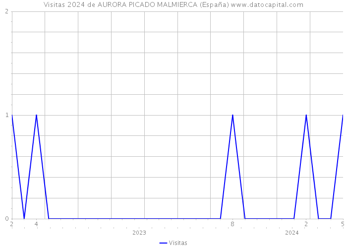 Visitas 2024 de AURORA PICADO MALMIERCA (España) 