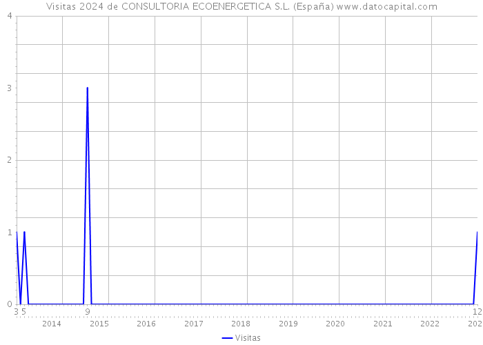 Visitas 2024 de CONSULTORIA ECOENERGETICA S.L. (España) 