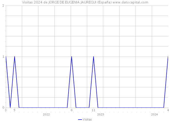 Visitas 2024 de JORGE DE EUGENIA JAUREGUI (España) 