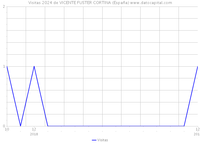Visitas 2024 de VICENTE FUSTER CORTINA (España) 