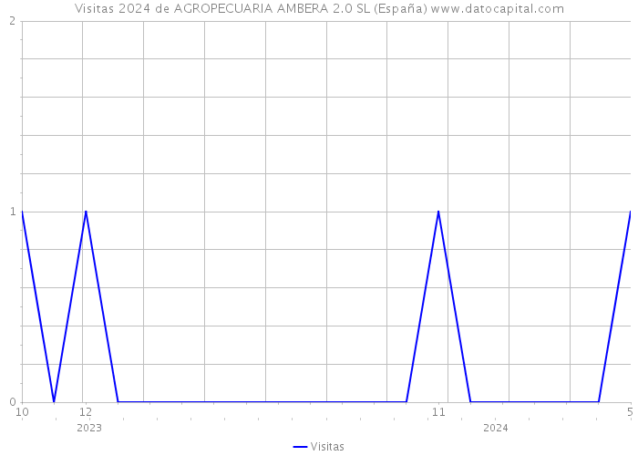 Visitas 2024 de AGROPECUARIA AMBERA 2.0 SL (España) 