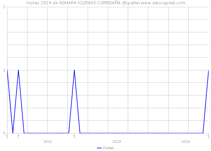 Visitas 2024 de ADHARA IGLESIAS COMESAÑA (España) 