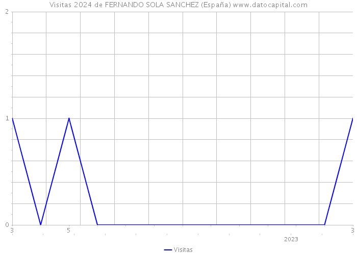 Visitas 2024 de FERNANDO SOLA SANCHEZ (España) 