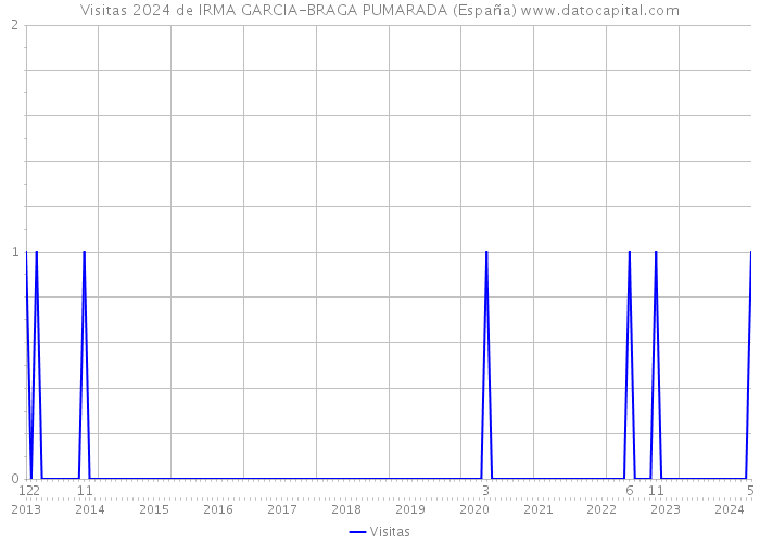 Visitas 2024 de IRMA GARCIA-BRAGA PUMARADA (España) 