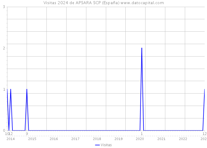 Visitas 2024 de APSARA SCP (España) 