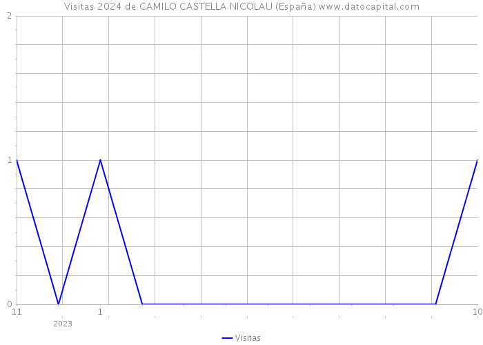 Visitas 2024 de CAMILO CASTELLA NICOLAU (España) 