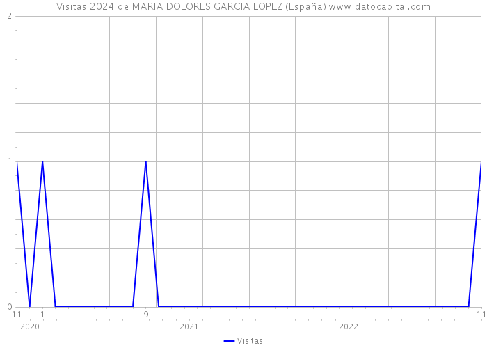 Visitas 2024 de MARIA DOLORES GARCIA LOPEZ (España) 