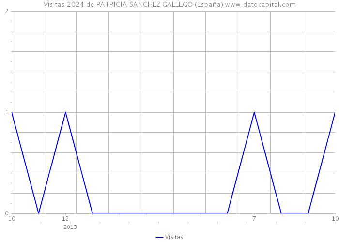 Visitas 2024 de PATRICIA SANCHEZ GALLEGO (España) 