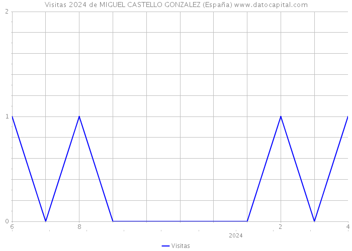 Visitas 2024 de MIGUEL CASTELLO GONZALEZ (España) 