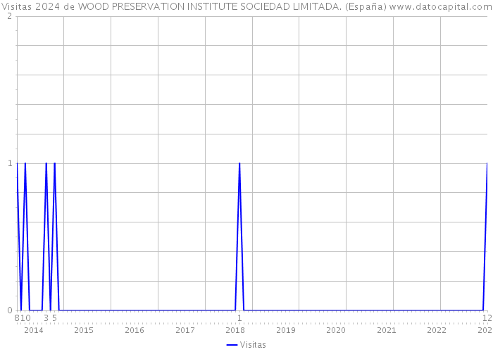 Visitas 2024 de WOOD PRESERVATION INSTITUTE SOCIEDAD LIMITADA. (España) 