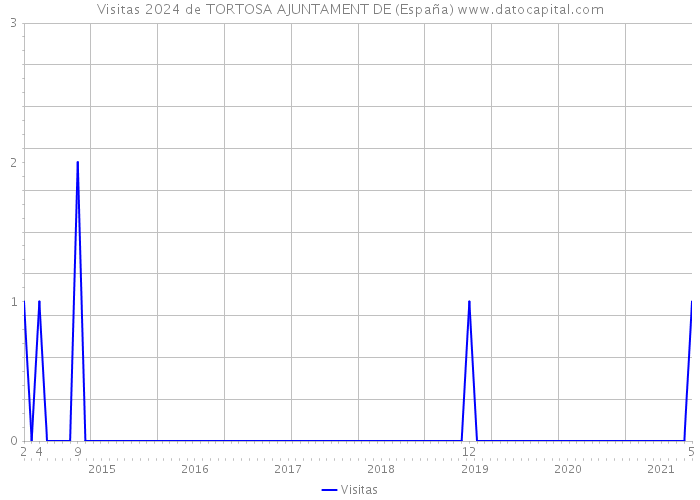 Visitas 2024 de TORTOSA AJUNTAMENT DE (España) 