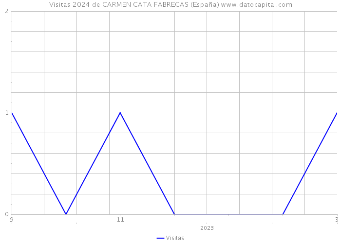 Visitas 2024 de CARMEN CATA FABREGAS (España) 