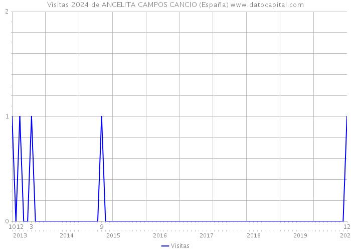 Visitas 2024 de ANGELITA CAMPOS CANCIO (España) 