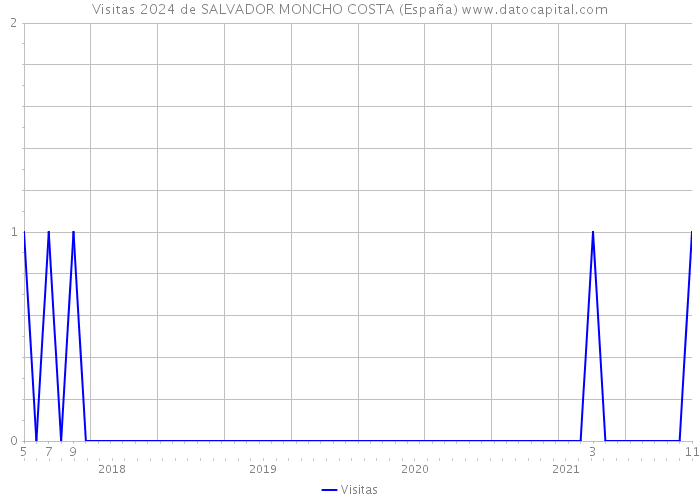 Visitas 2024 de SALVADOR MONCHO COSTA (España) 