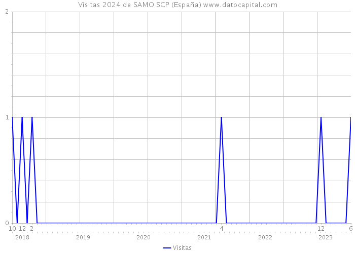 Visitas 2024 de SAMO SCP (España) 