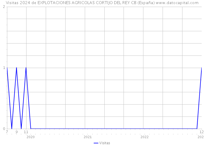 Visitas 2024 de EXPLOTACIONES AGRICOLAS CORTIJO DEL REY CB (España) 