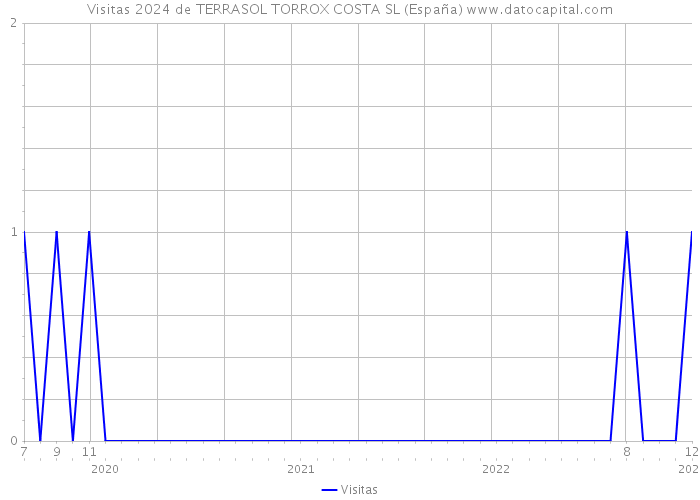Visitas 2024 de TERRASOL TORROX COSTA SL (España) 