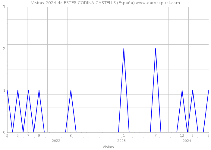 Visitas 2024 de ESTER CODINA CASTELLS (España) 