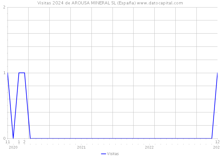 Visitas 2024 de AROUSA MINERAL SL (España) 