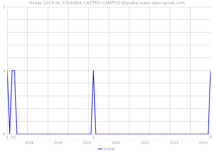 Visitas 2024 de YOLANDA CASTRO CAMPOS (España) 