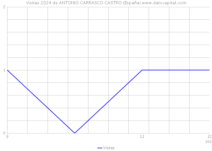 Visitas 2024 de ANTONIO CARRASCO CASTRO (España) 