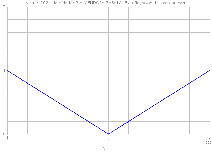 Visitas 2024 de ANA MARIA MENDOZA ZABALA (España) 