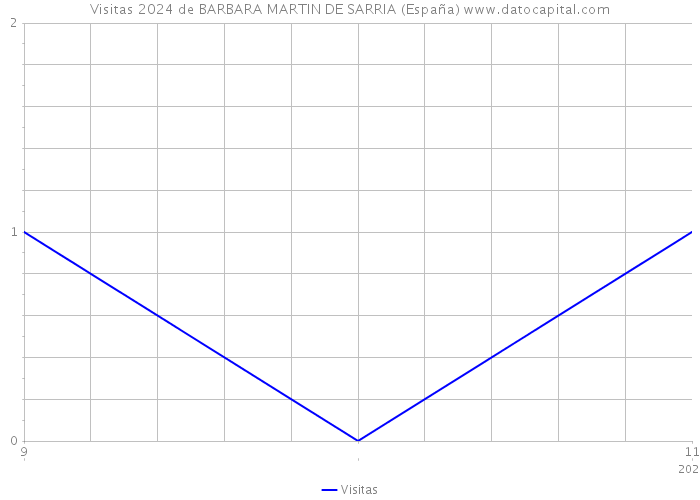 Visitas 2024 de BARBARA MARTIN DE SARRIA (España) 