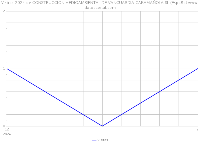 Visitas 2024 de CONSTRUCCION MEDIOAMBIENTAL DE VANGUARDIA CARAMAÑOLA SL (España) 