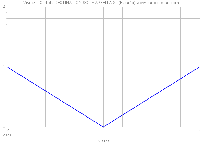 Visitas 2024 de DESTINATION SOL MARBELLA SL (España) 