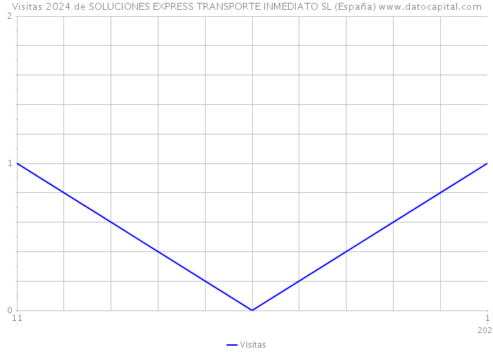Visitas 2024 de SOLUCIONES EXPRESS TRANSPORTE INMEDIATO SL (España) 
