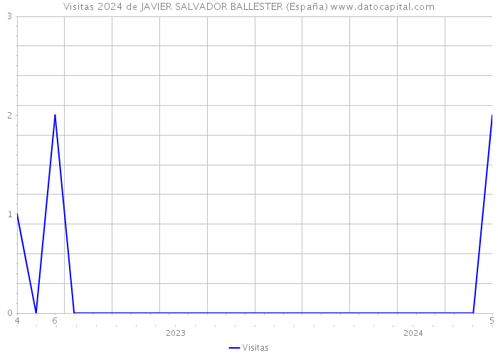 Visitas 2024 de JAVIER SALVADOR BALLESTER (España) 