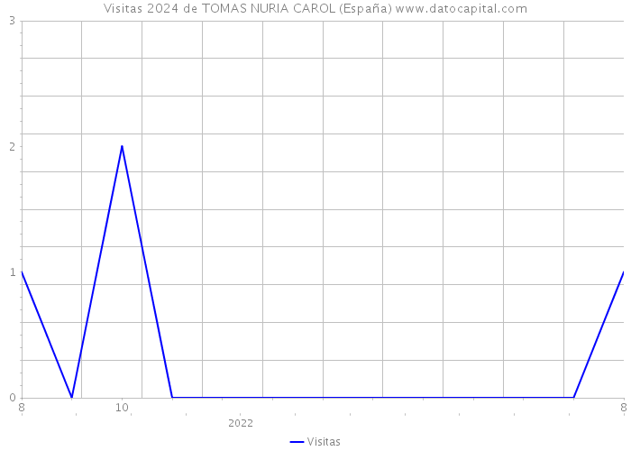 Visitas 2024 de TOMAS NURIA CAROL (España) 