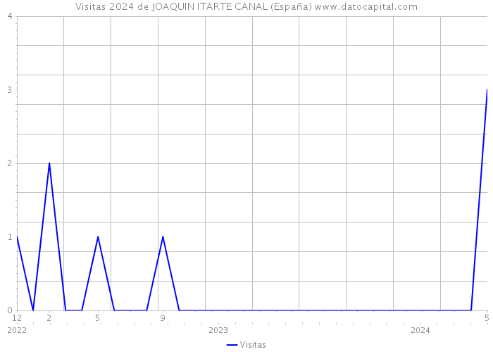 Visitas 2024 de JOAQUIN ITARTE CANAL (España) 