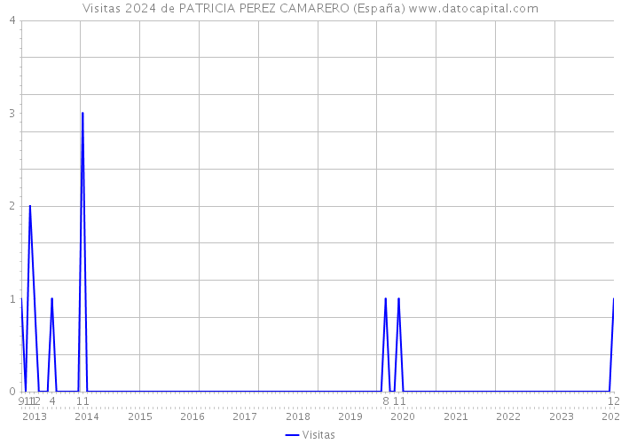 Visitas 2024 de PATRICIA PEREZ CAMARERO (España) 