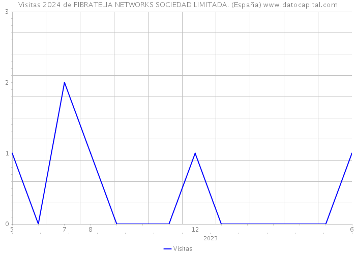 Visitas 2024 de FIBRATELIA NETWORKS SOCIEDAD LIMITADA. (España) 