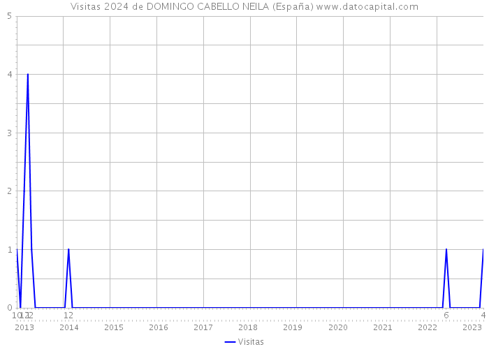 Visitas 2024 de DOMINGO CABELLO NEILA (España) 