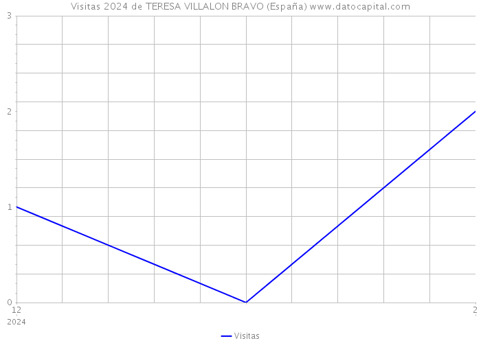 Visitas 2024 de TERESA VILLALON BRAVO (España) 