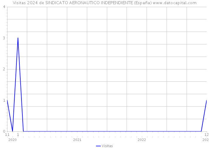 Visitas 2024 de SINDICATO AERONAUTICO INDEPENDIENTE (España) 
