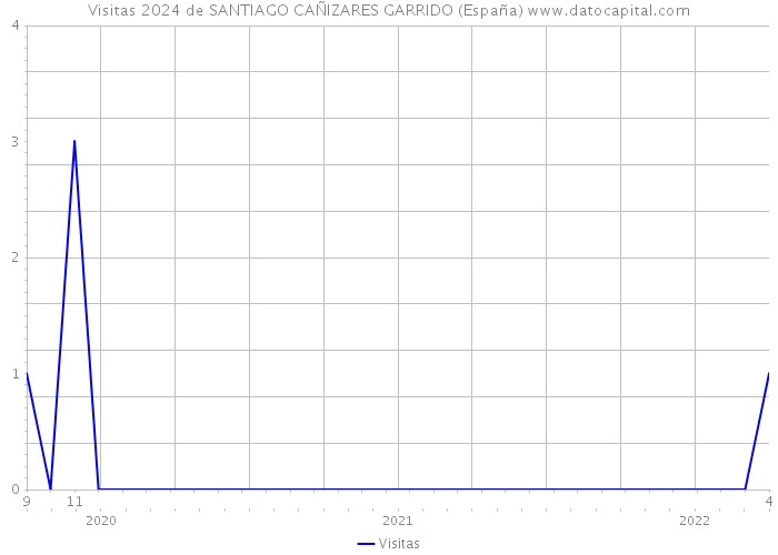 Visitas 2024 de SANTIAGO CAÑIZARES GARRIDO (España) 